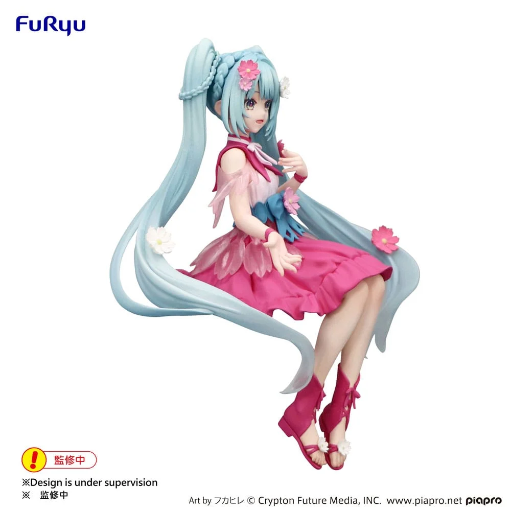 HATSUNE MIKU - Flower Fairy Cosmos - Statuette Noodle Stopper 14cm