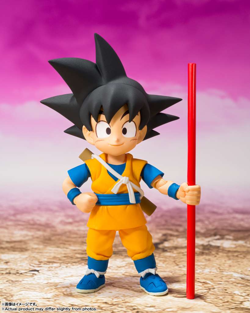 DRAGON BALL DAIMA - Mini Son Goku - Figurine S.H. Figuarts 7cm