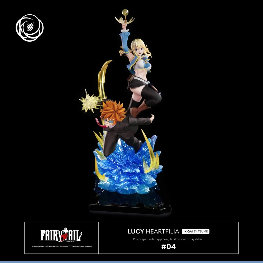 FAIRY TAIL - Lucie - Statue Ikigai Résine 1/6 Tsume 41cm