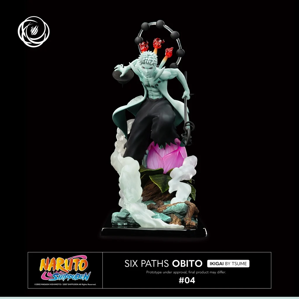 NARUTO SHIPPUDEN - Six Paths Obito - Statue Résine By Tsume 41cm