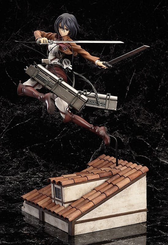 L'ATTAQUE DES TITANS - Mikasa Ackerman "Deluxe" - Statuette 1/8 28cm