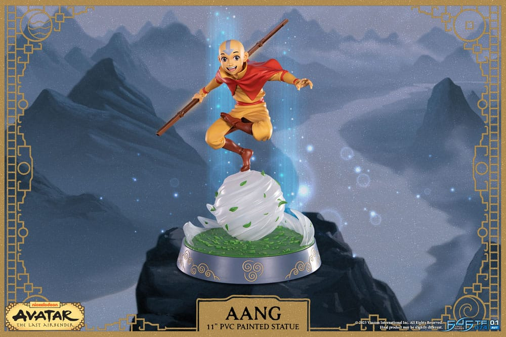 AVATAR LE DERNIER MAITRE DE L'AIR - Aang - Statuette Standard Ed. 27cm