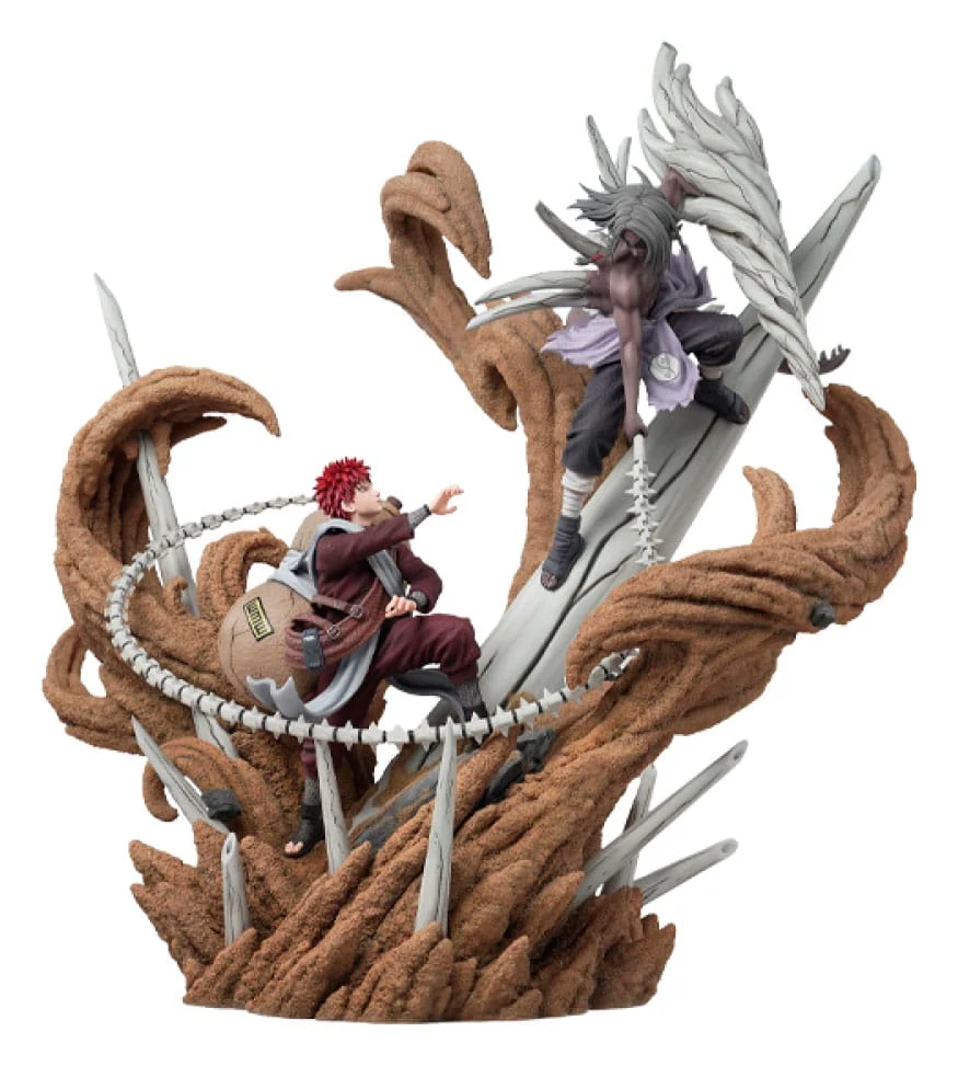 NARUTO SHIPPUDEN - Gaara VS Kimimaro - Statuette Elite Dynamic 61cm