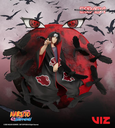 NARUTO SHIPPUDEN - Itachi Uchiha - Statuette de mur 25cm