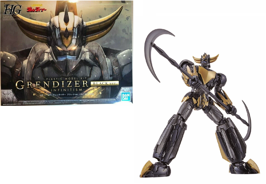 GOLDORAK - Model Kit HG 1/144 - Grendizer Infinity Black Version