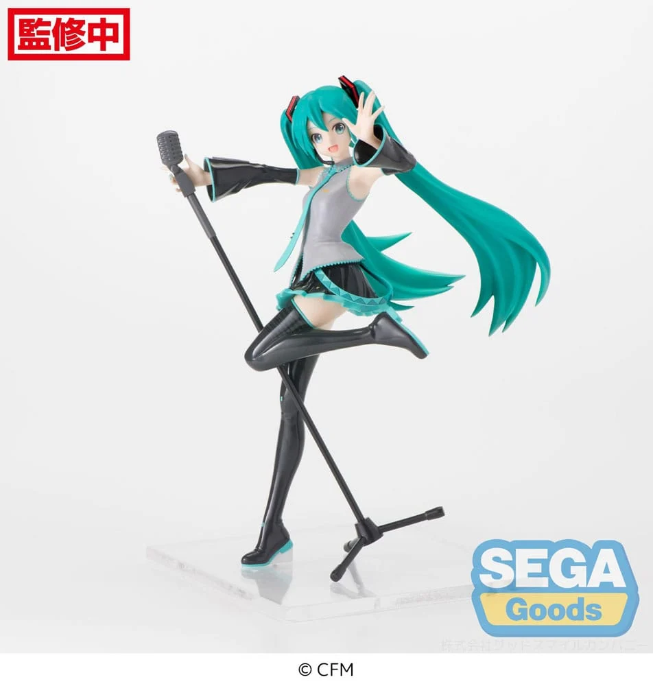 HATSUNE MIKU - Project DIVA MEGA39's 15th - Statuette Luminasta 18cm