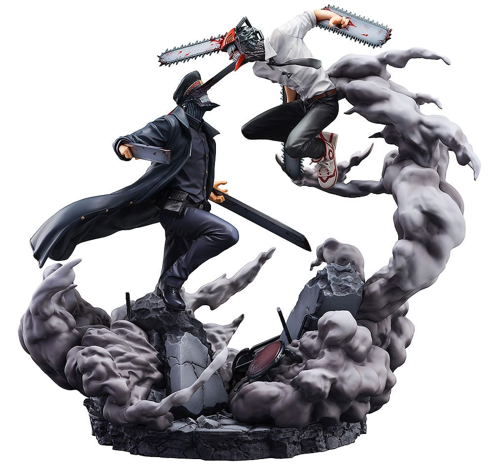 CHAINSAW MAN - Chainsaw Man VS Samurai S. -Statue Super Situation 26cm