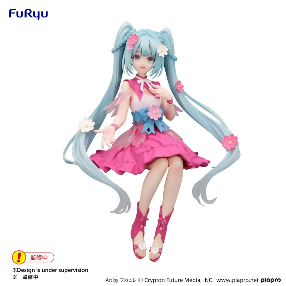 HATSUNE MIKU - Flower Fairy Cosmos - Statuette Noodle Stopper 14cm