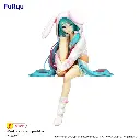 HATSUNE MIKU - Rabbit Ear Hood Pajama - Statuette Noodle Stopper 14cm