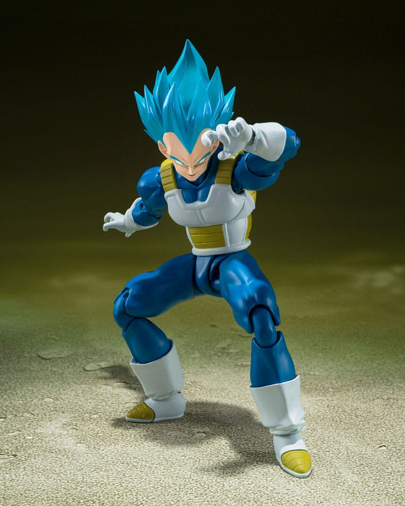 DRAGON BALL SUPER - SSGSS Vegeta - Figurine S.H. Figuarts 14cm