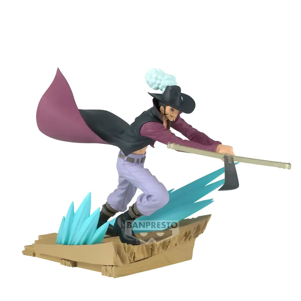 ONE PIECE - Dracule Mihawk - Figurine Senkozekkei 2/2 12cm