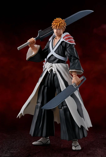 [232891] BLEACH - Ichigo "Dual Zangetsu" - Figurine S.H. Figuarts 16cm