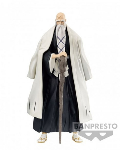 [211243] BLEACH - Shigekuni Yamamotogenryusai - Figurine Solid and souls 15cm