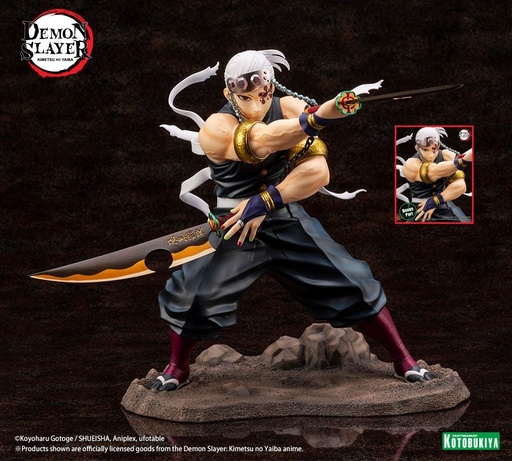 [207771] DEMON SLAYER - Tengen Uzui Bonus Vers. - Statuette 1/8 ARTFXJ 23cm