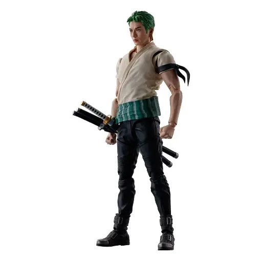 [225817] ONE PIECE NETFLIX - Roronoa Zoro - Figurine S.H. Figuarts 14cm