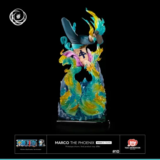 [237041] ONE PIECE - Marco The Phoenix - Statue Résine 1/6 By Tsume - 37cm