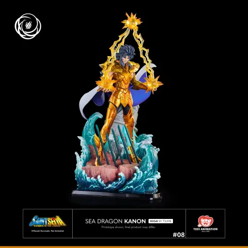 [237042] SAINT SEIYA - Sea Dragon Kanon -Statue Ikigai Résine 1/6 By Tsume 45cm