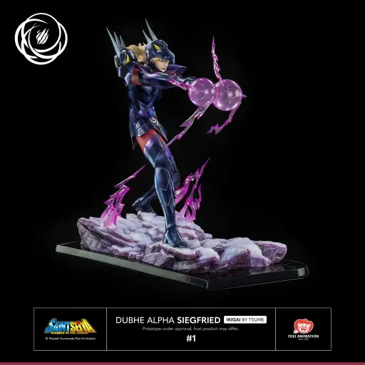 [237600] SAINT SEIYA - Dubhe Alpha Siegfried - Statue Résine By Tsume 35cm