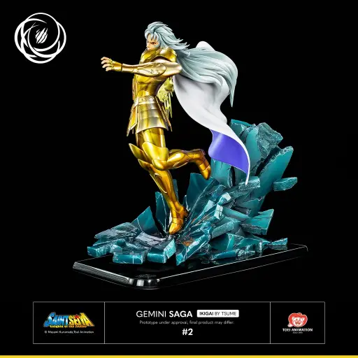 [226403] SAINT SEIYA - Gemini - Statue Ikigai Résine 1/6 By Tsume 37cm